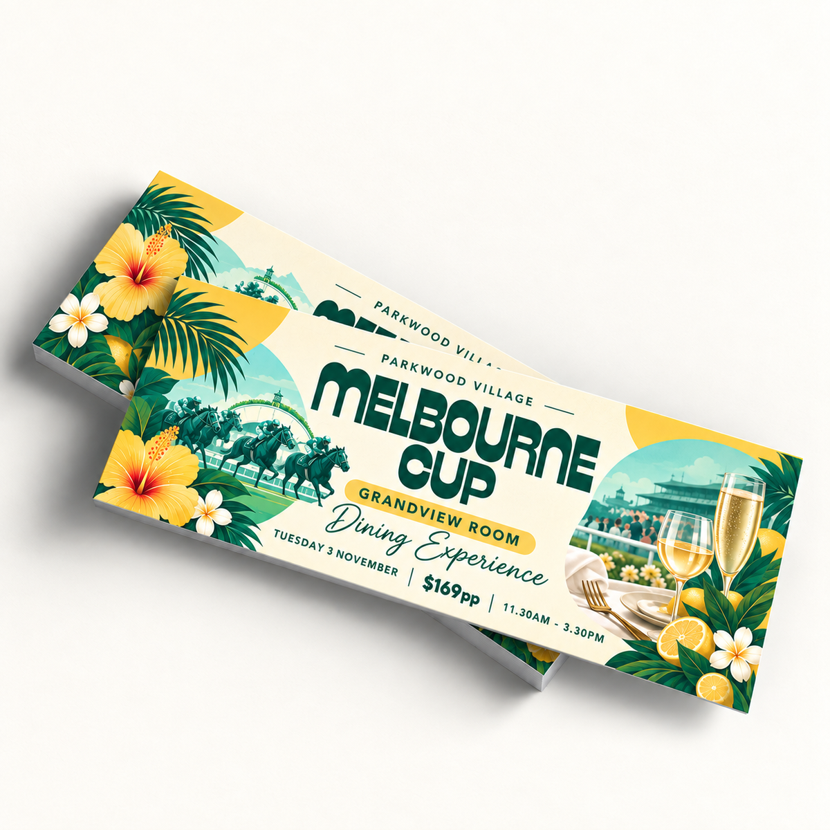Melbourne Cup 2026 - Sit Down Dining Experience